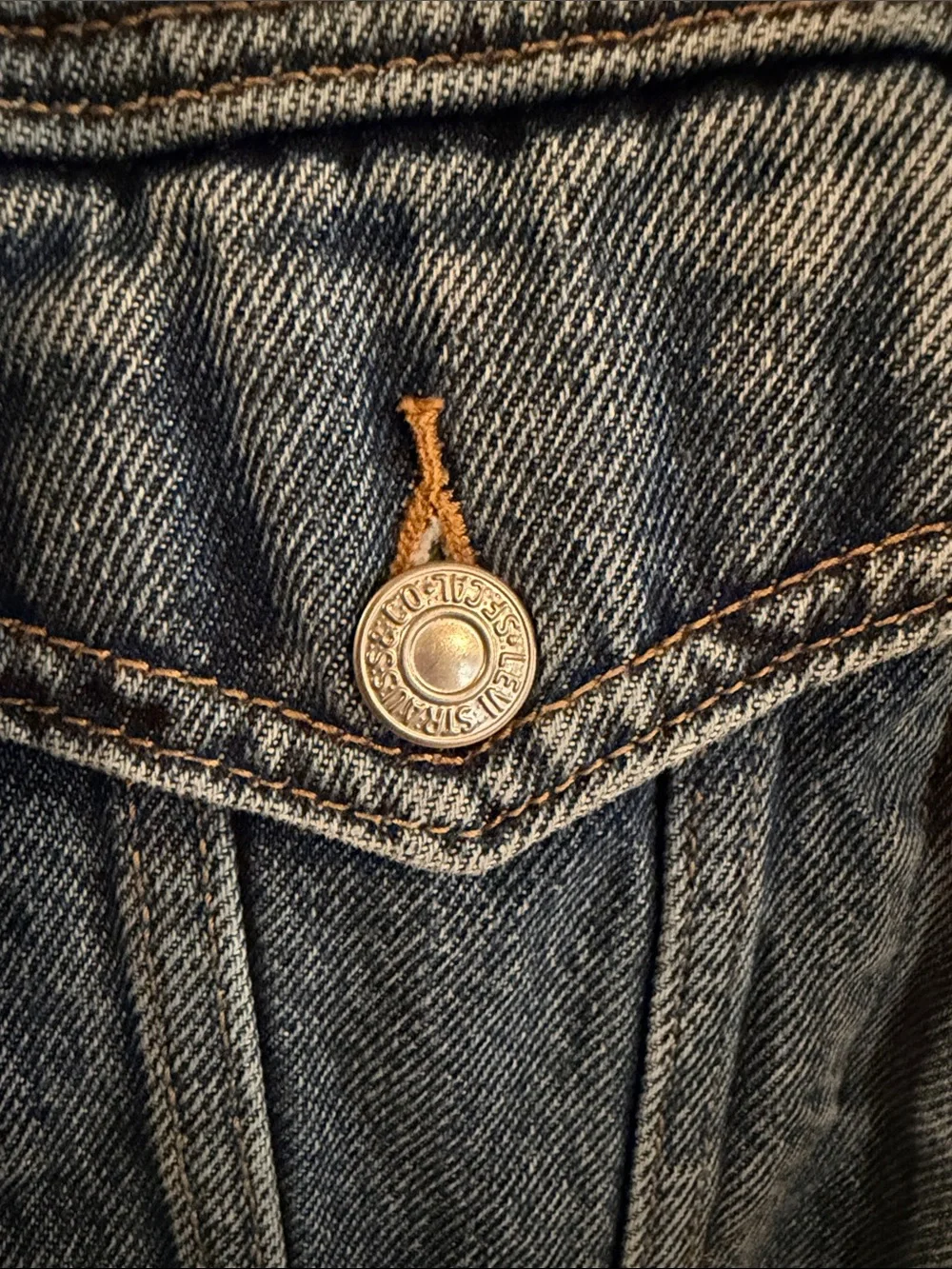 Levi's Blue Denim Trucker Jacket